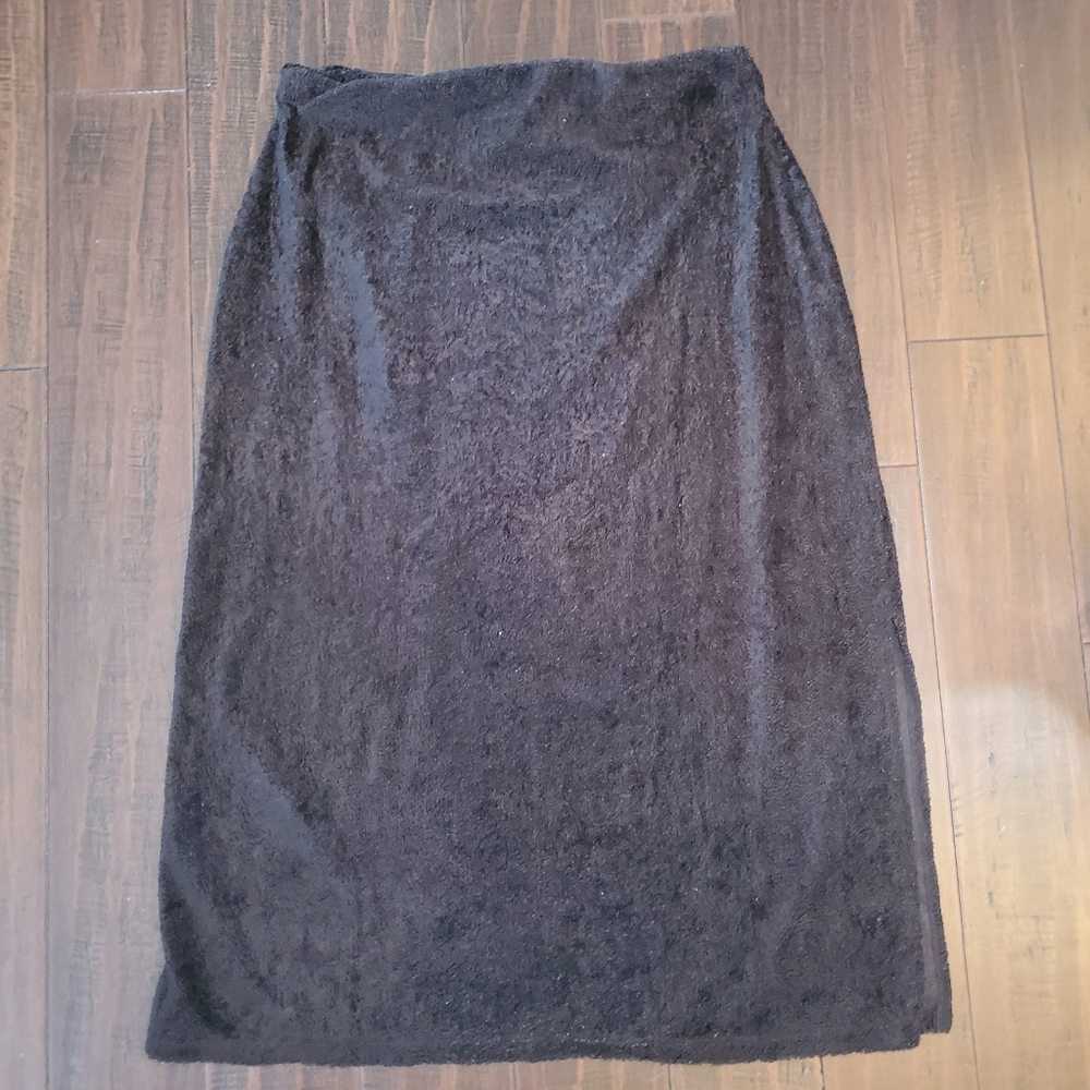 Plus Factor Black Midi Skirt sz 22/42